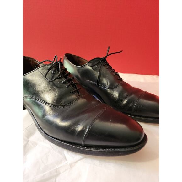Allen Edmonds Park Avenue Black Leather Oxford Shoes Size 10 a narrow main image 4